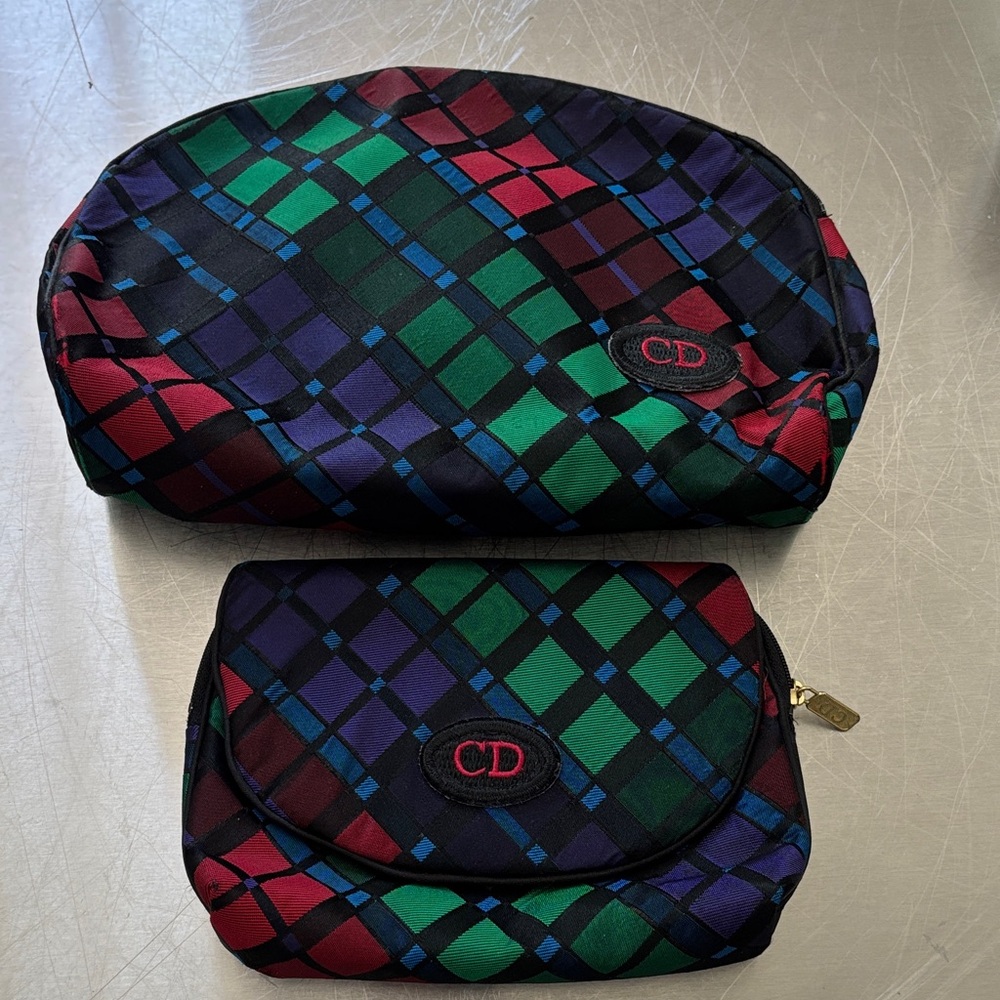 Christian Dior makeup bags